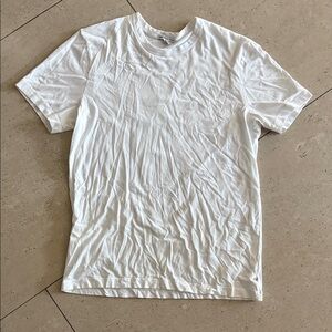 Men’s James Perse white t shirt size Large never worn